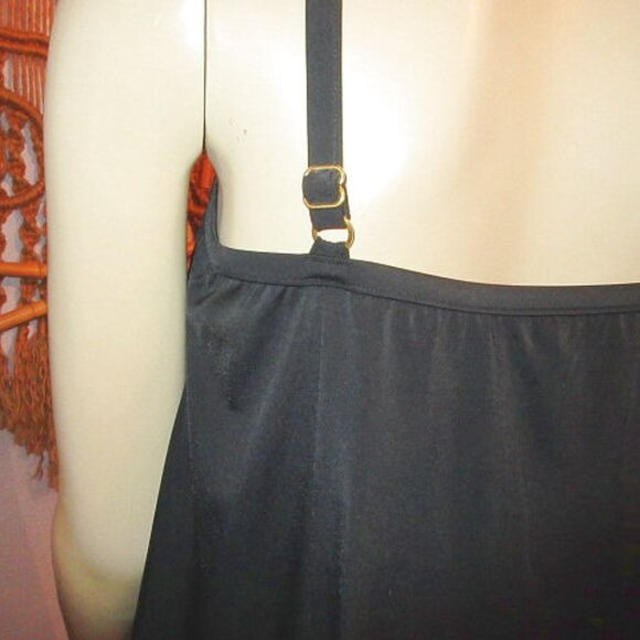 Fit 4 Ur Thighs Swim Dress Size 18W One Piece Airbrush Floral Slimming Minimizer - Picture 8 of 11